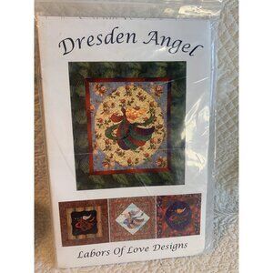 Dresden Angel Labors of Love Design Quilt Sewing Pattern - Uncut